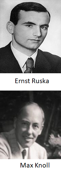 Ernst Ruska and Max Knoll